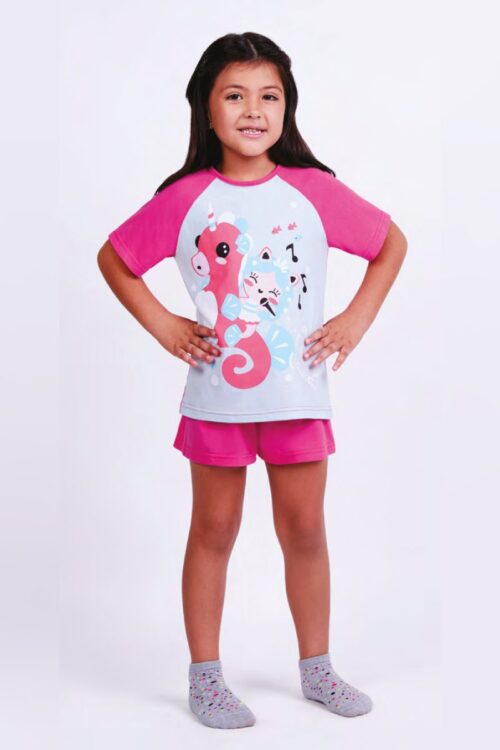 PIJAMA INFANTIL UNICORNIO