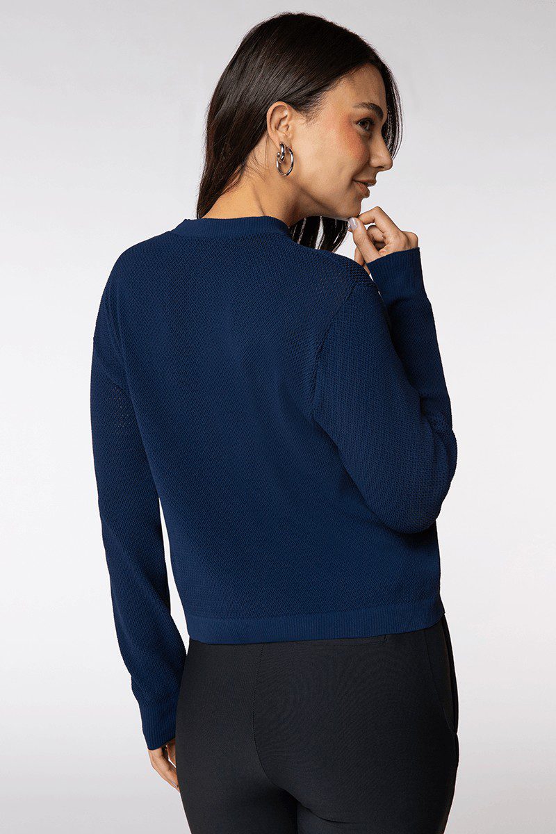 LUPO Raschel Long-Sleeve Top / Sweater - Image 2