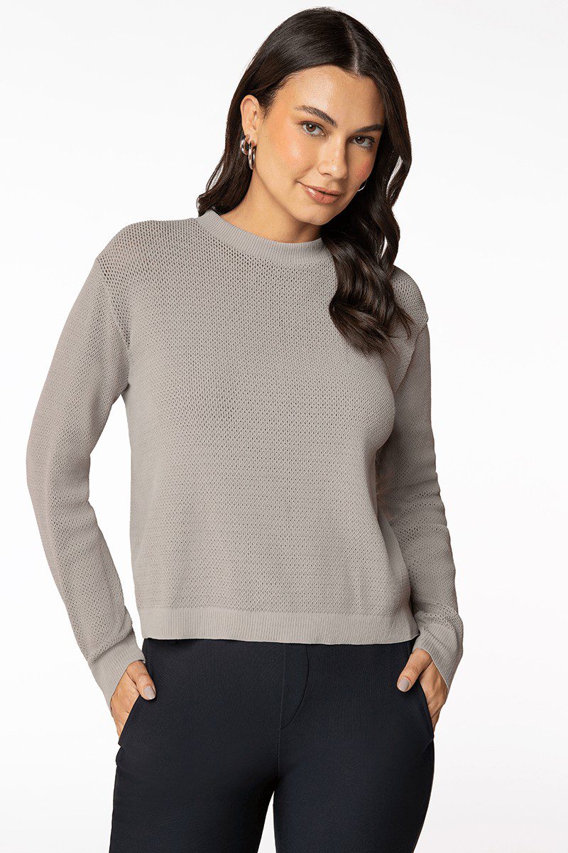 LUPO Raschel Long-Sleeve Top / Sweater - Image 10