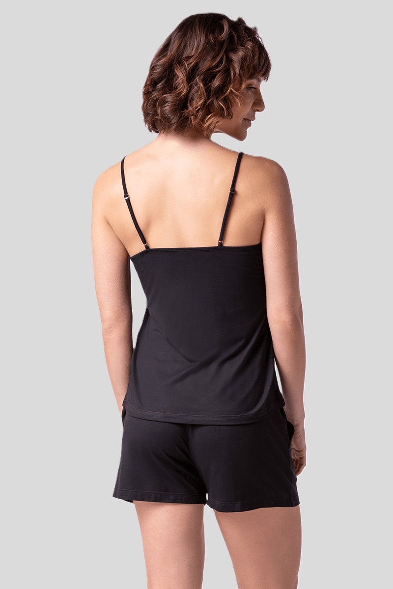 LUPO Women’s Cami, Shorts Pajama Set - Image 9