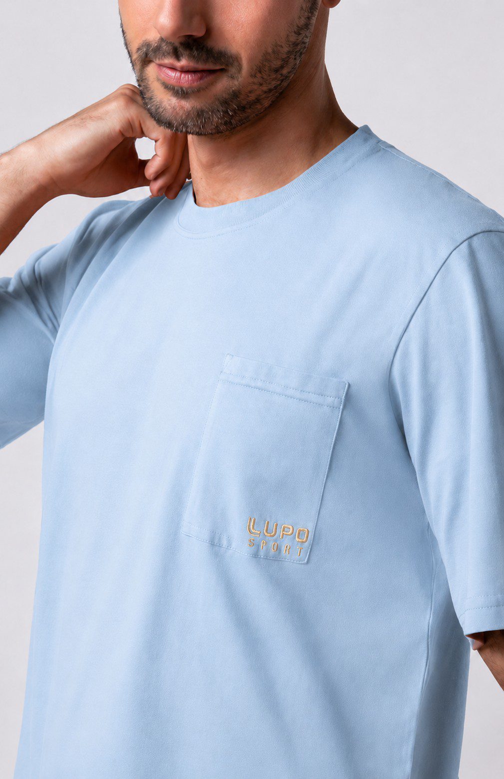 LUPO Men’s Lightweight Short Pajama Set - Imagen 4