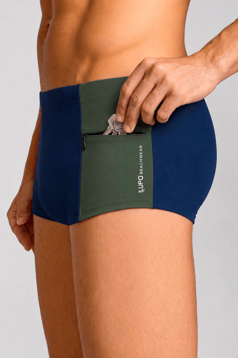 LUPO Men's Swim Briefs with Pocket - Image 16