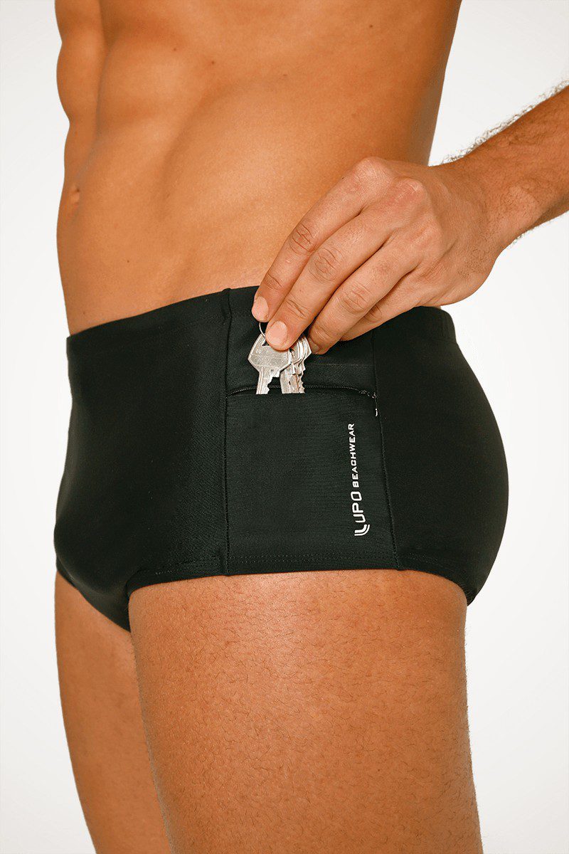 LUPO Men's Swim Briefs with Pocket - Image 10