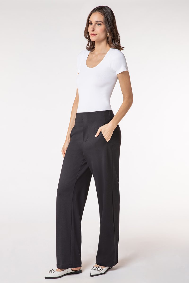 LUPO Women’s Tailored Stretch Pants - Imagen 3