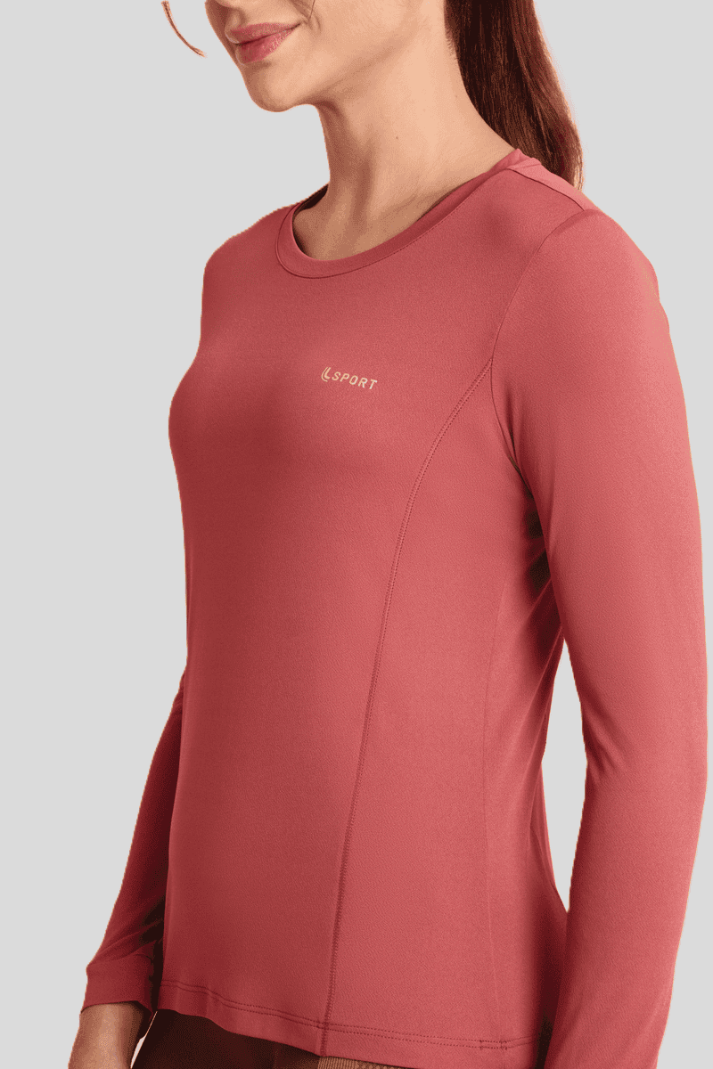 LUPO Women's Basic Long Sleeve T-Shirt - Image 2
