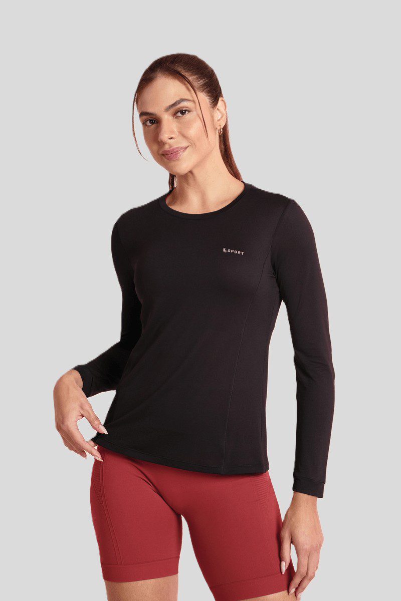 LUPO Women's Basic Long Sleeve T-Shirt - Image 8