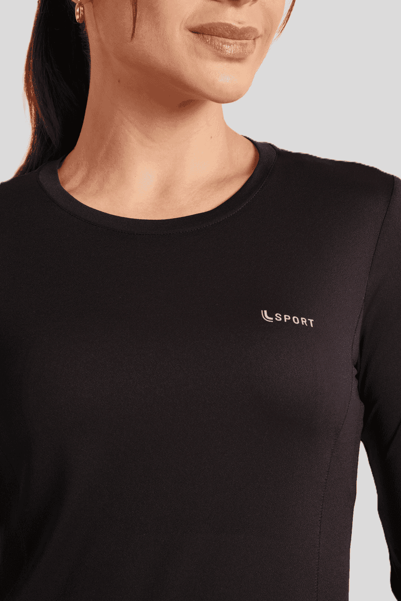 LUPO Women's Basic Long Sleeve T-Shirt - Image 6