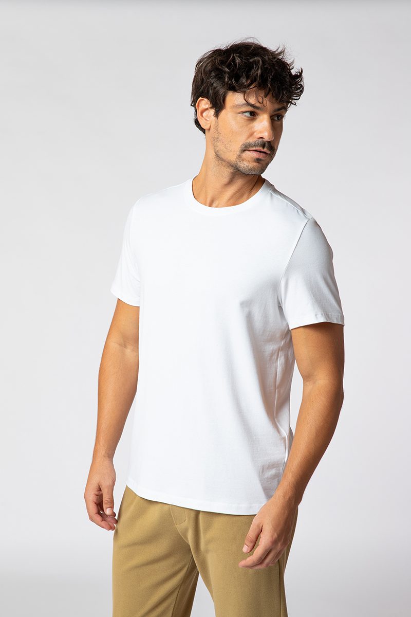 LUPO Men's Basic Cotton T-Shirt - Imagen 2