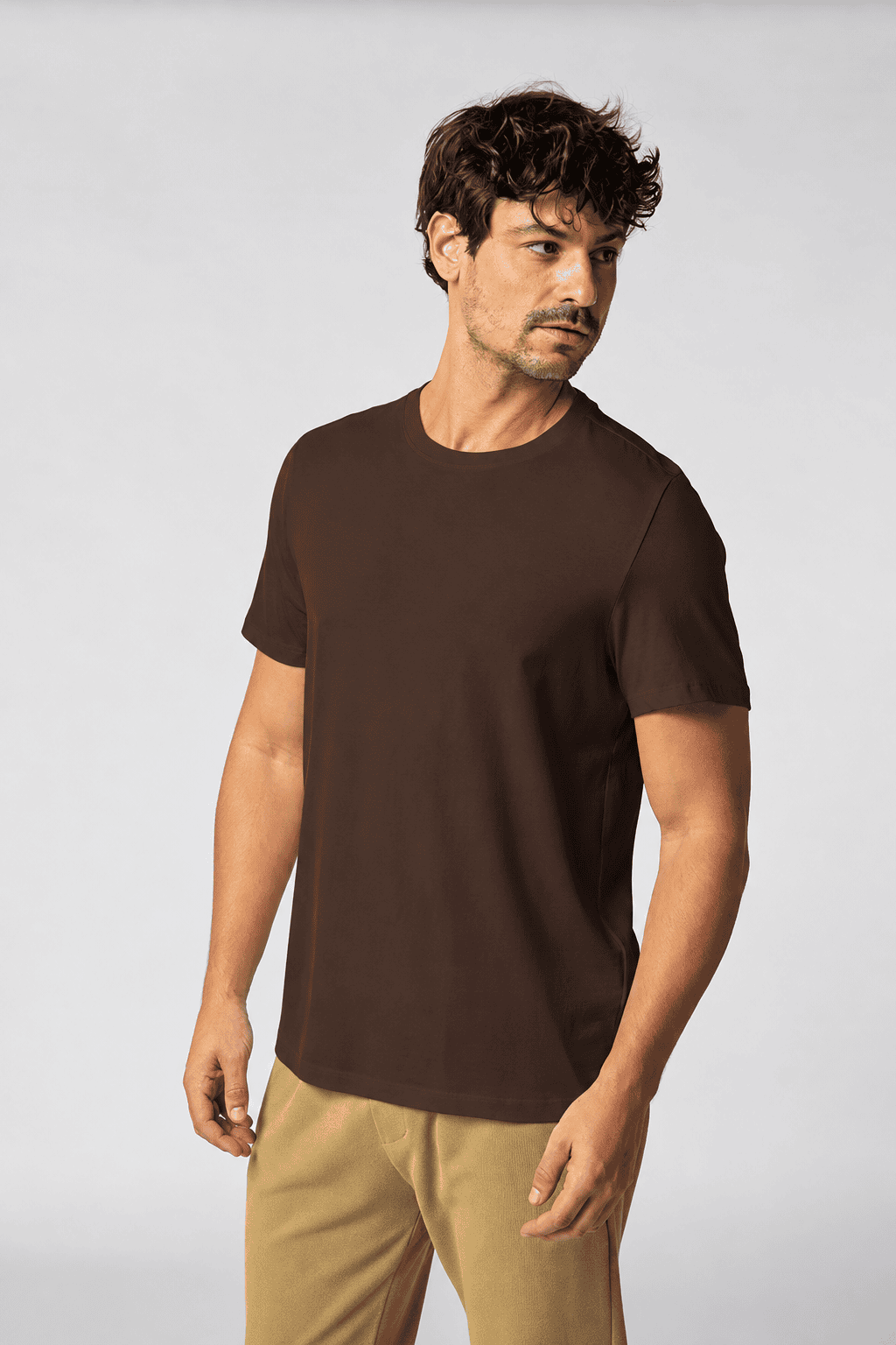 LUPO Men's Basic Cotton T-Shirt - Imagen 15