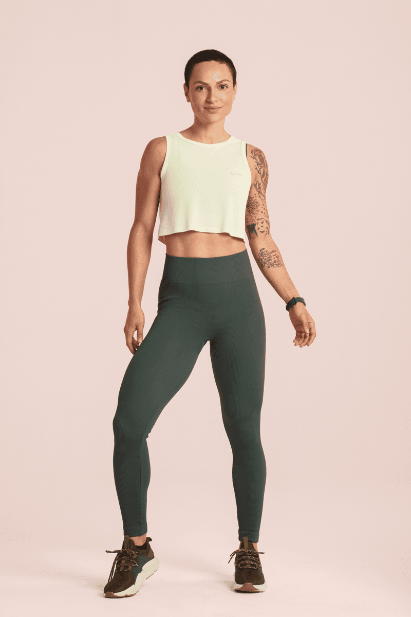 LUPO Sport Women’s Dry Cropped Tank Top - Imagen 13