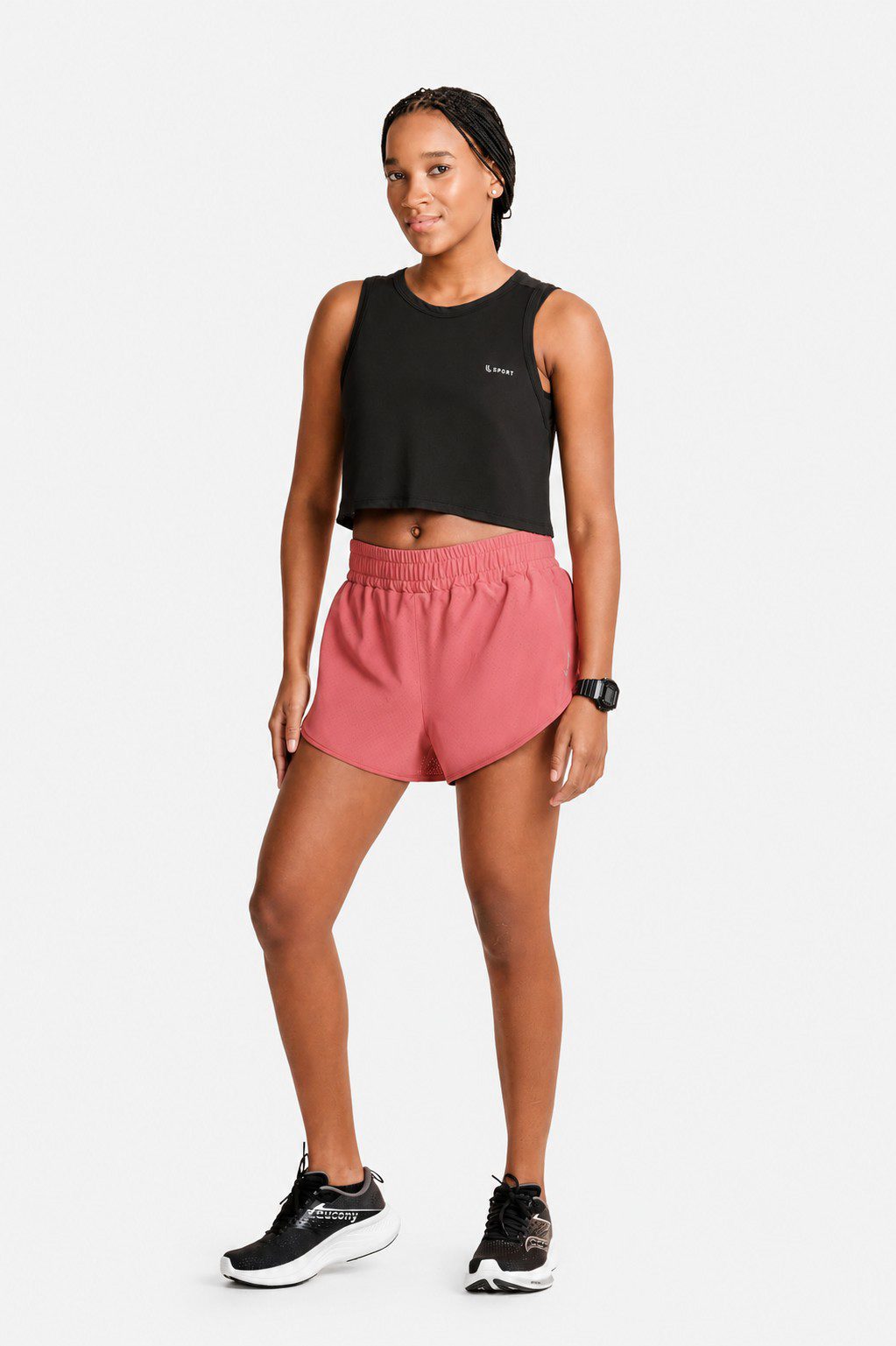 LUPO Sport Women’s Dry Cropped Tank Top - Imagen 25