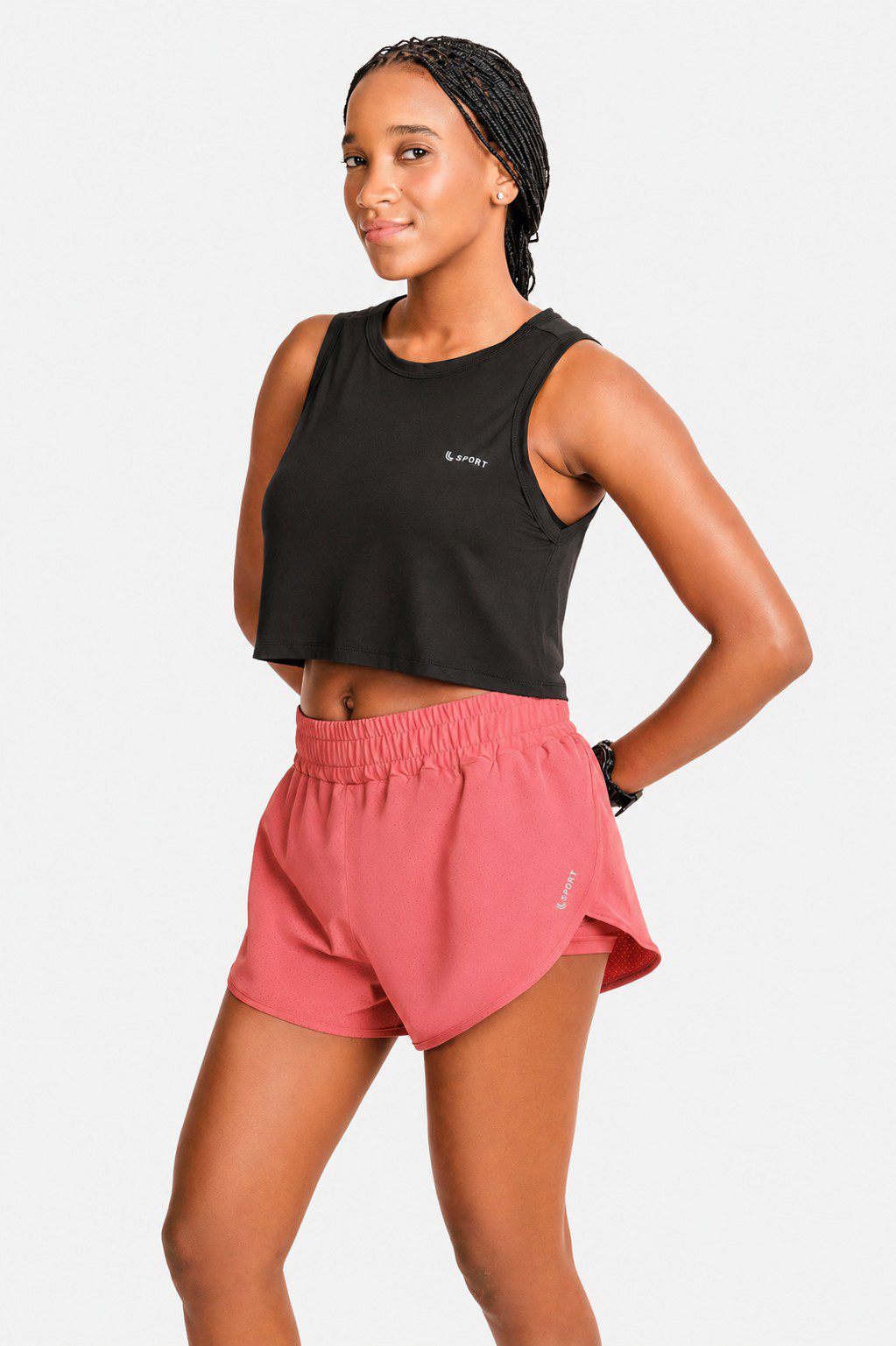 LUPO Sport Women’s Dry Cropped Tank Top - Imagen 26