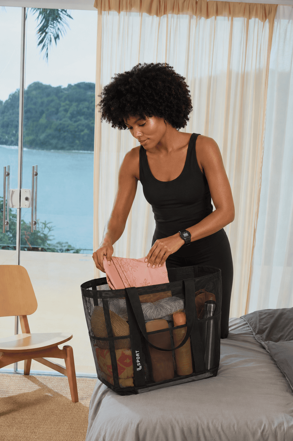 LUPO Sport Mesh Tote Bag